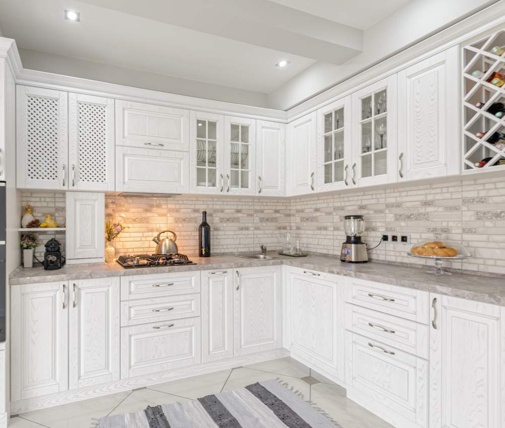 clean minimal kitchen