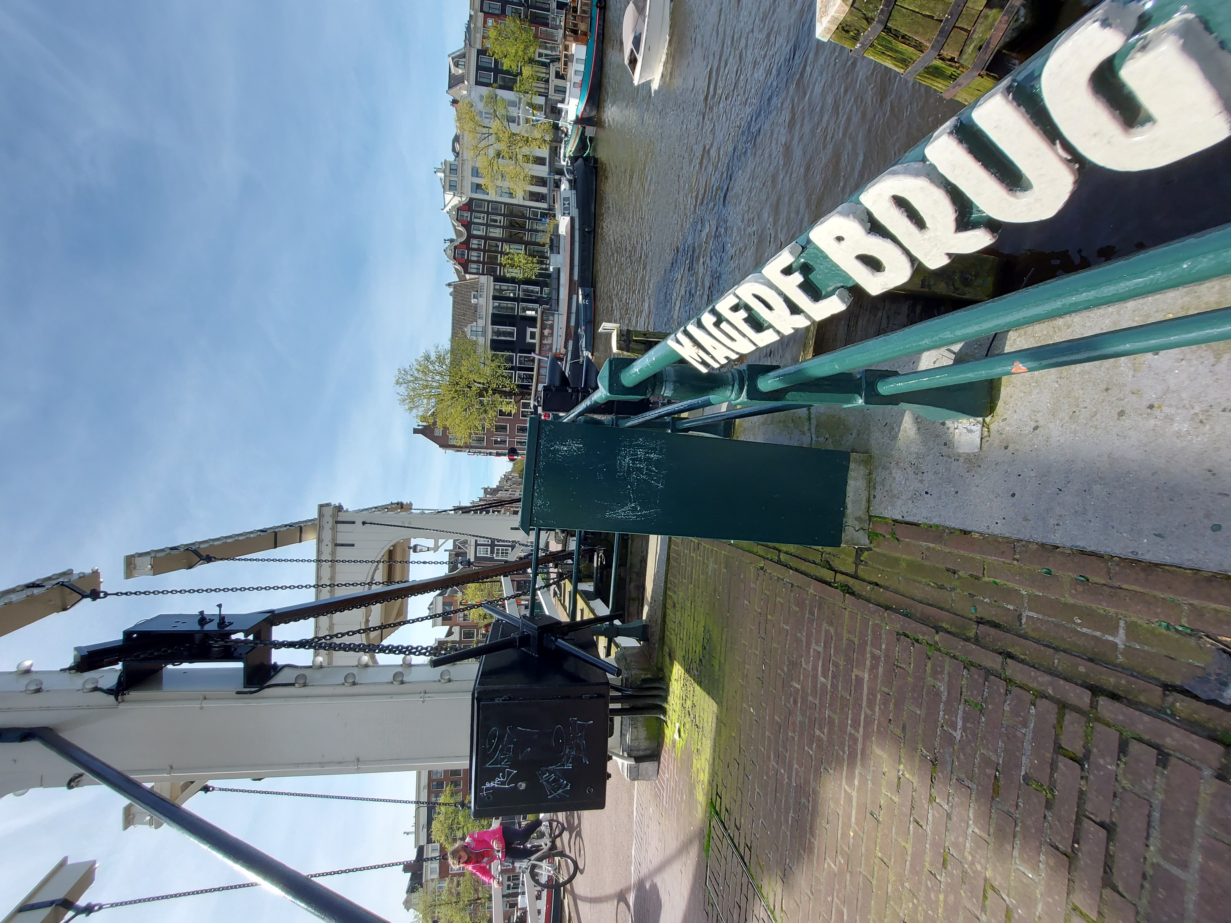 Amsterdam Flusskreuzfahrt Magere Brug Amsterdam Flusskreuzfahrt Magere Brug