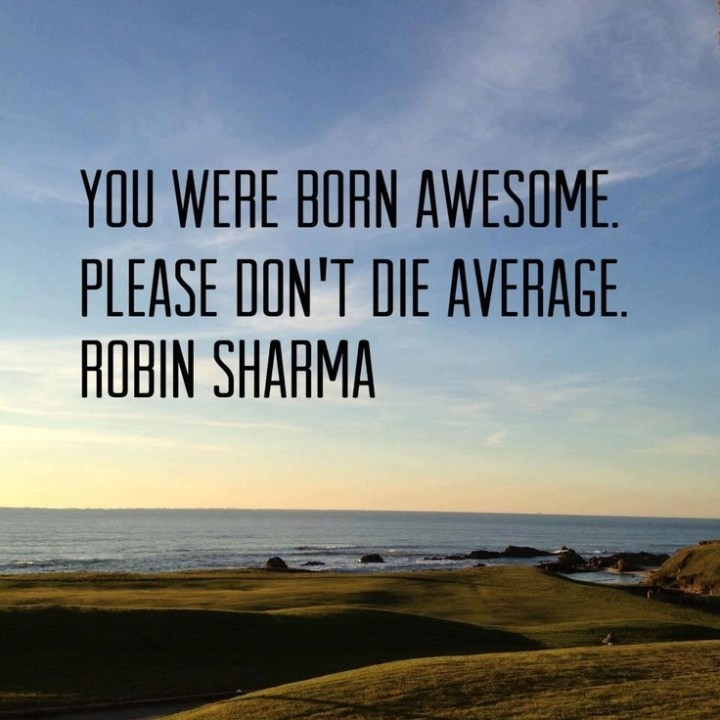 you were born awesome