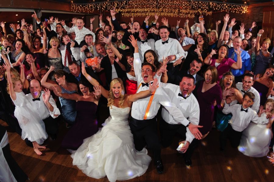 Wedding Guests Dancing