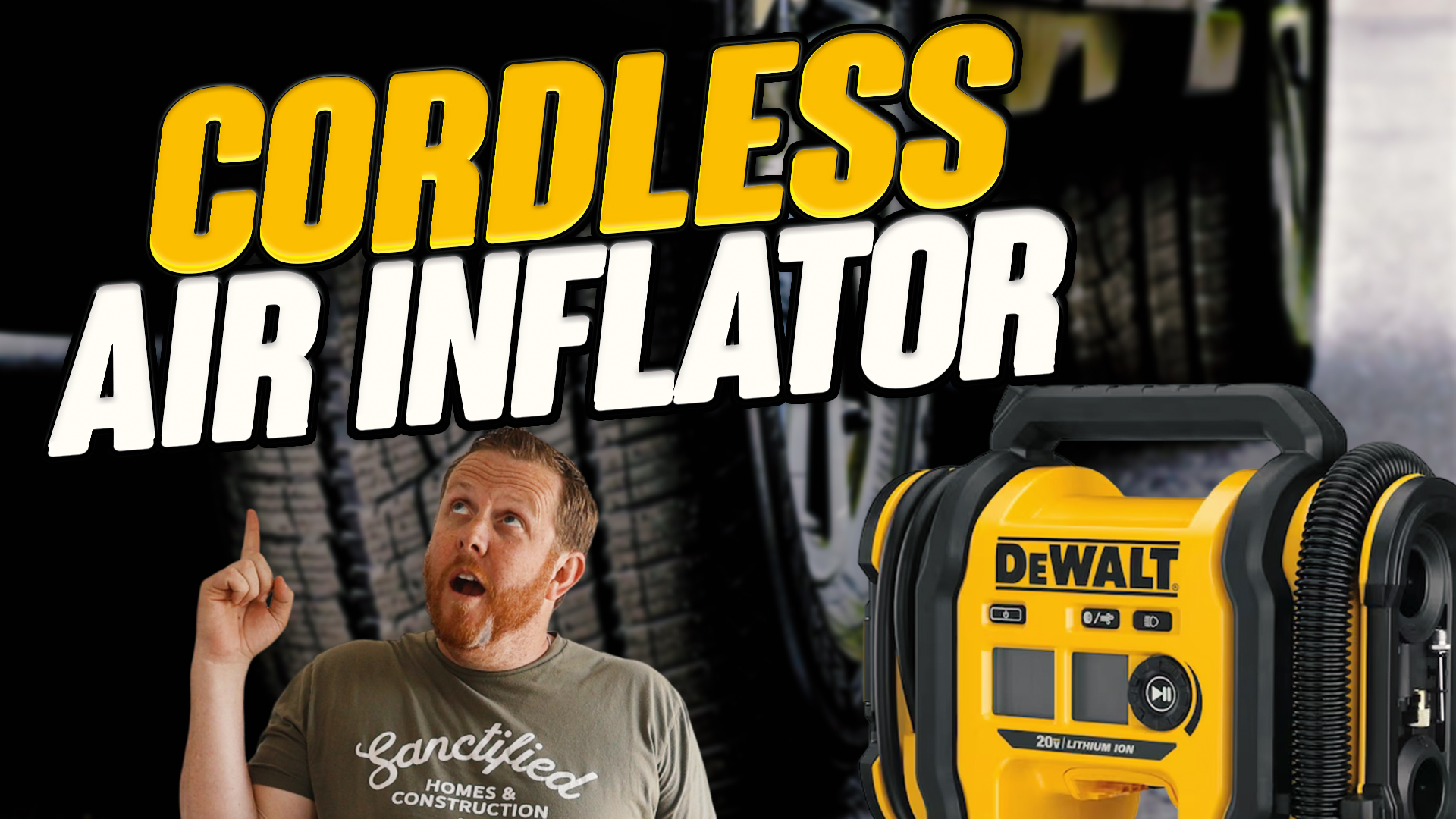 Dewalt 20V MAX Corded/Cordless Air Inflator 