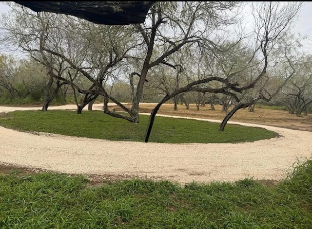 Caliche Driveway near San Patricio County, Texas 
