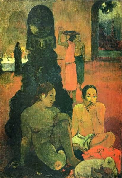 Paul gauguin The buddha 