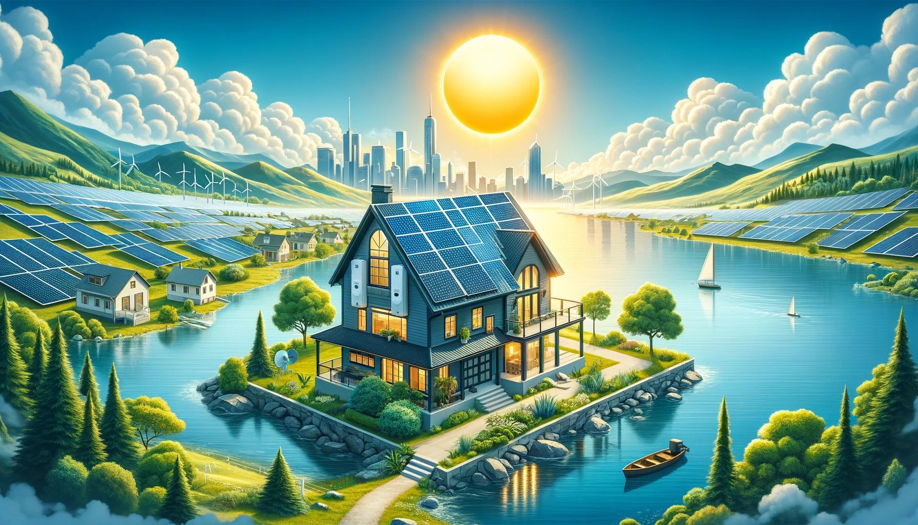 In Islip's Sunny Haven: Traditional Solar Inverters for Home in New York