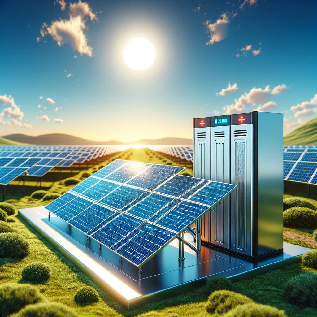 Solar energy storage in Brightwaters, New York