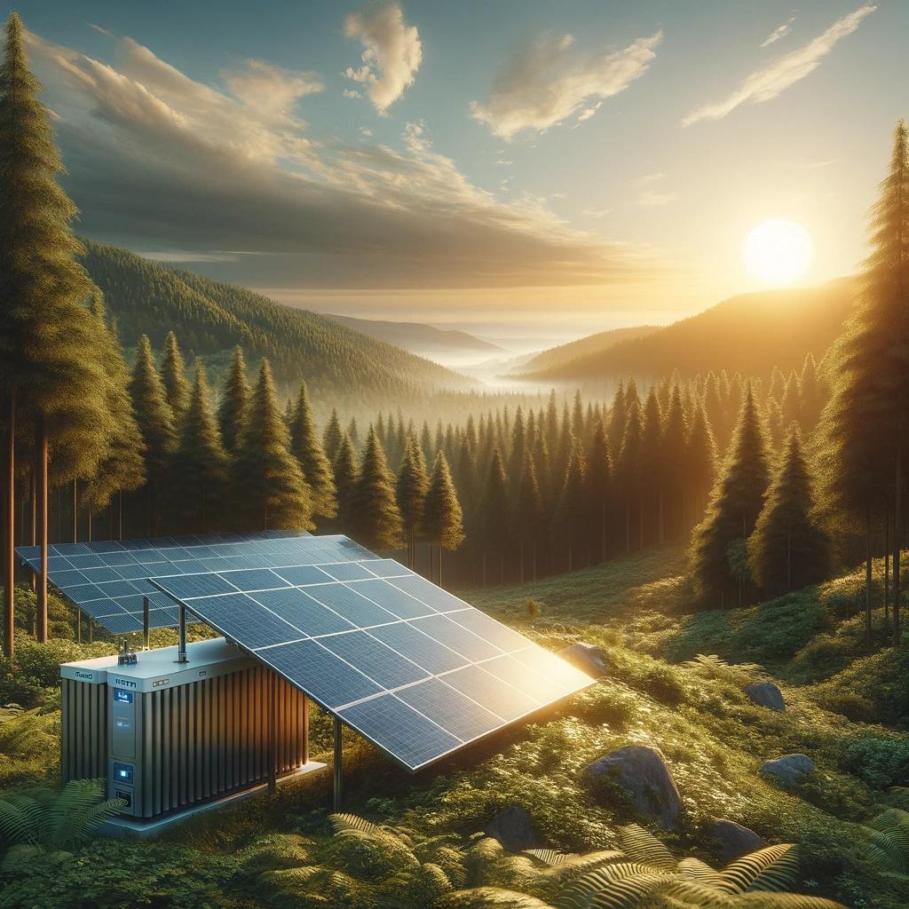 Off-grid solar system in North Wantagh, New York