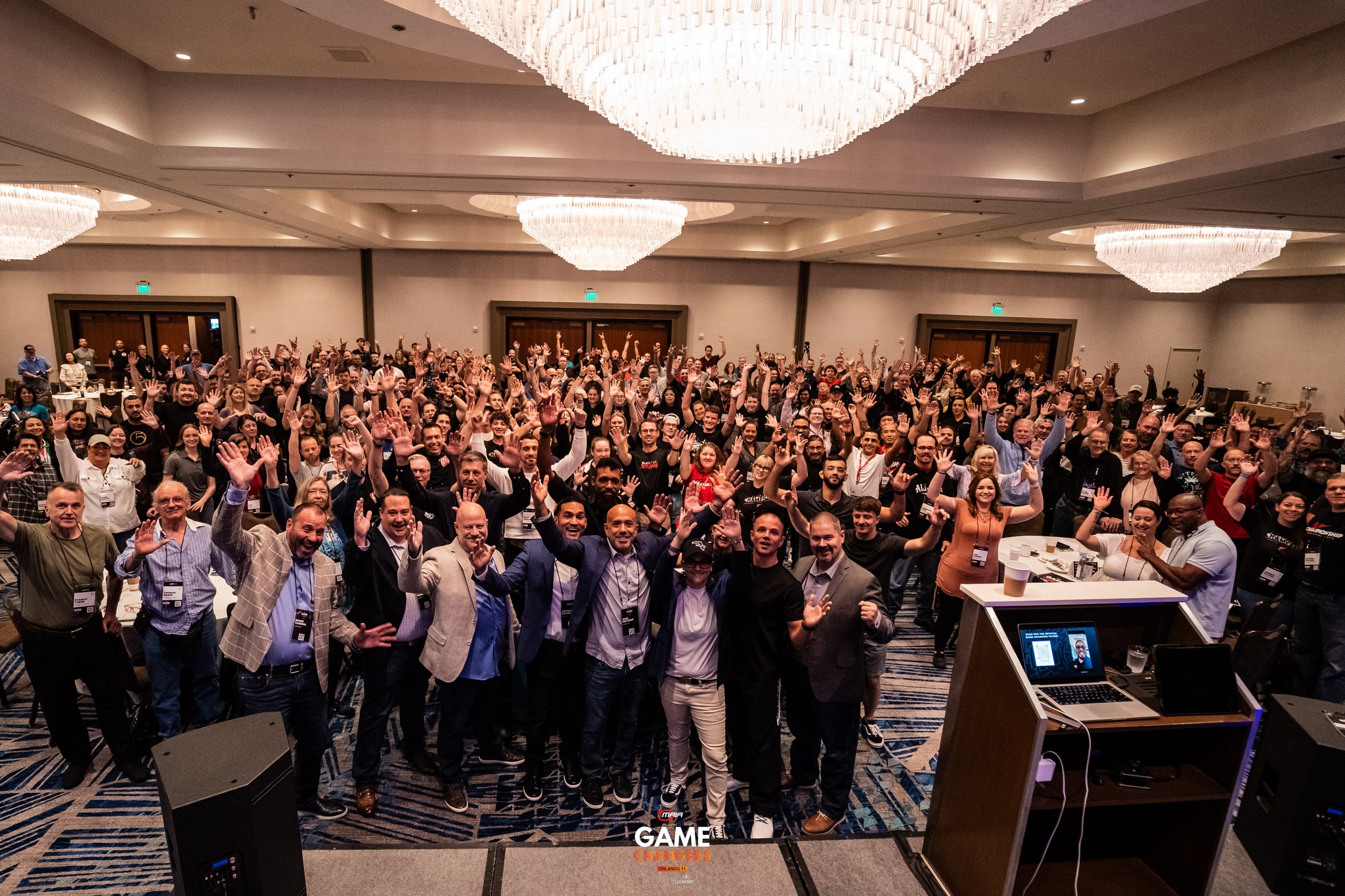 group photo of maia game changers attendees