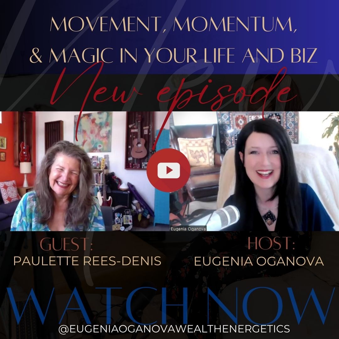 Eugenia Oganova Interviews Paulette Rees-Denis on Conscious Coaches on a Mission podcast