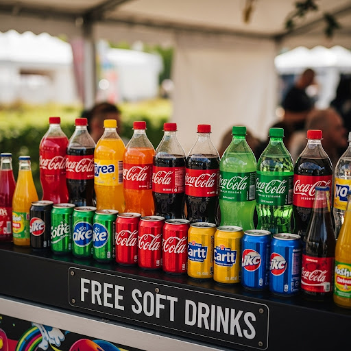 Free Soft Drinks