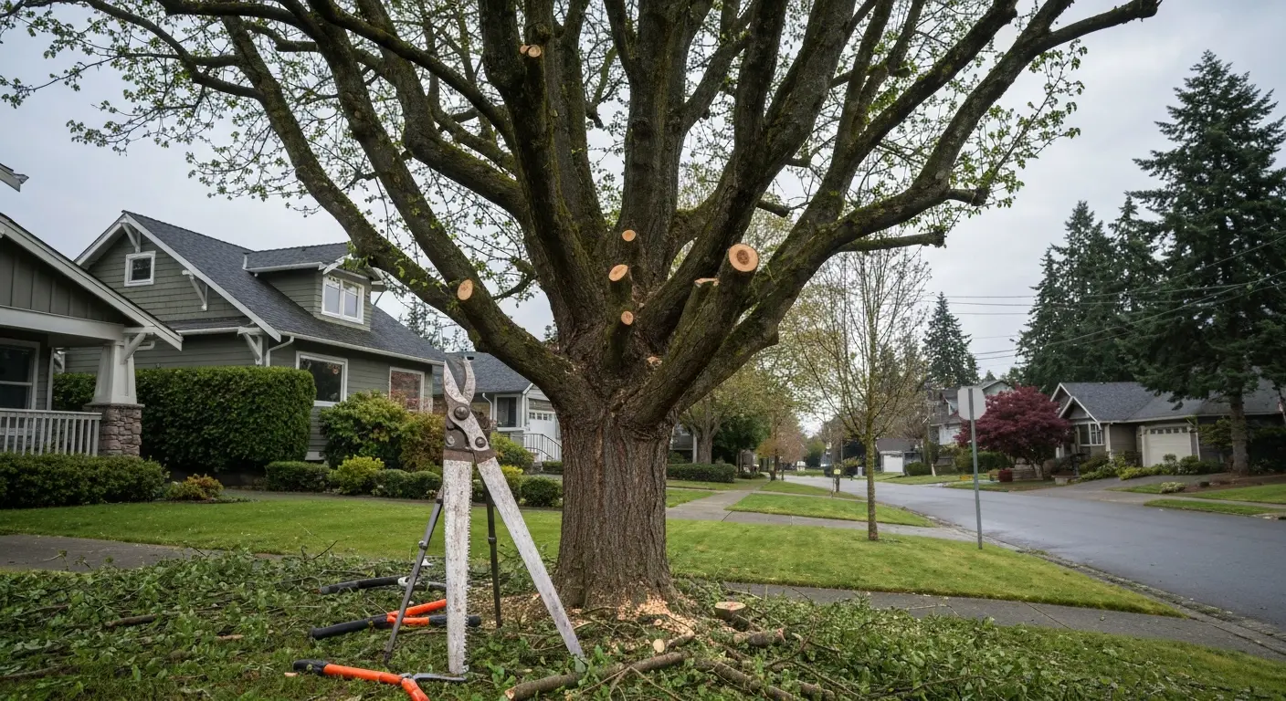 Tree trimming service