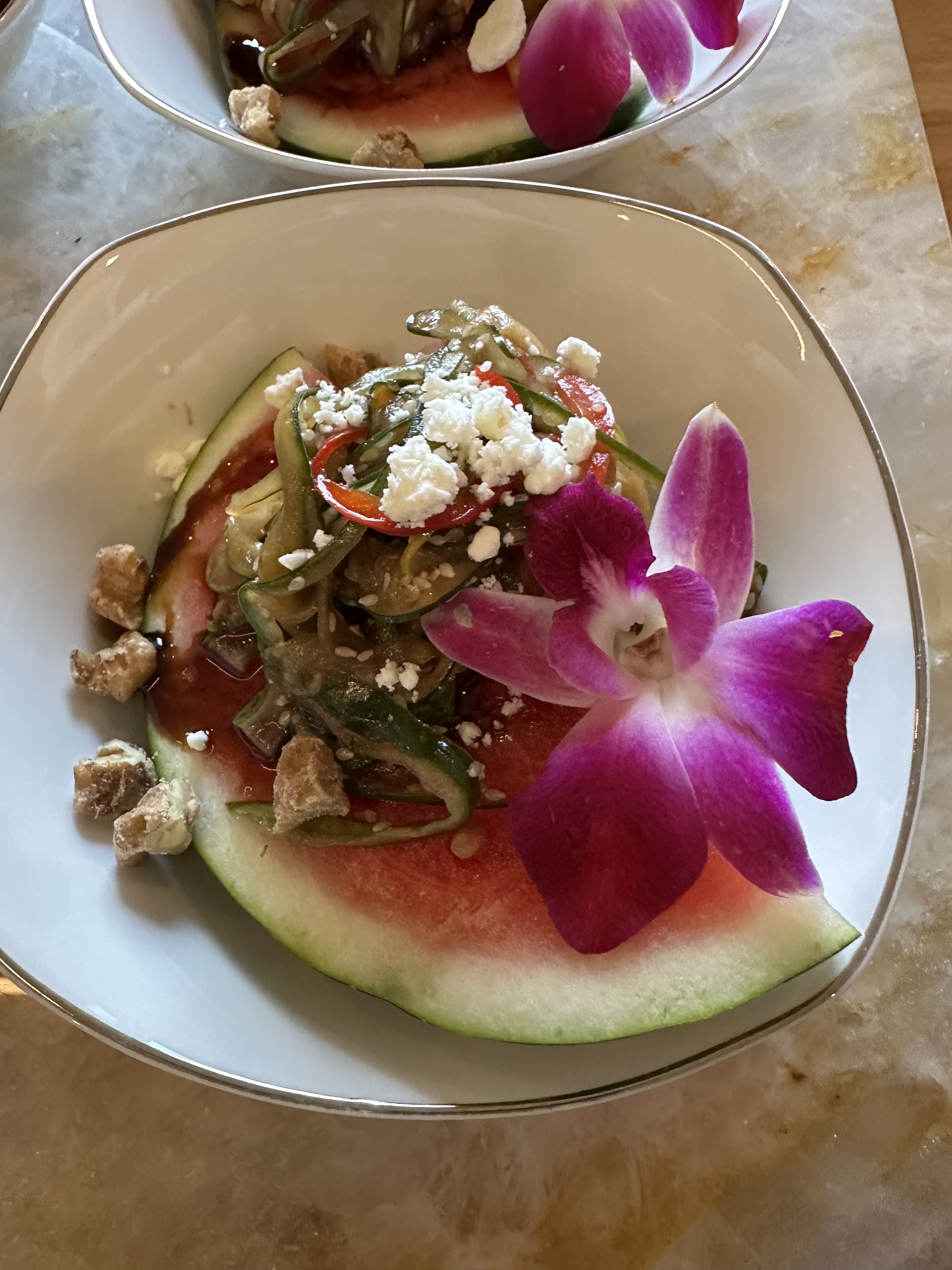 Skyline fresh ingredients and preparation