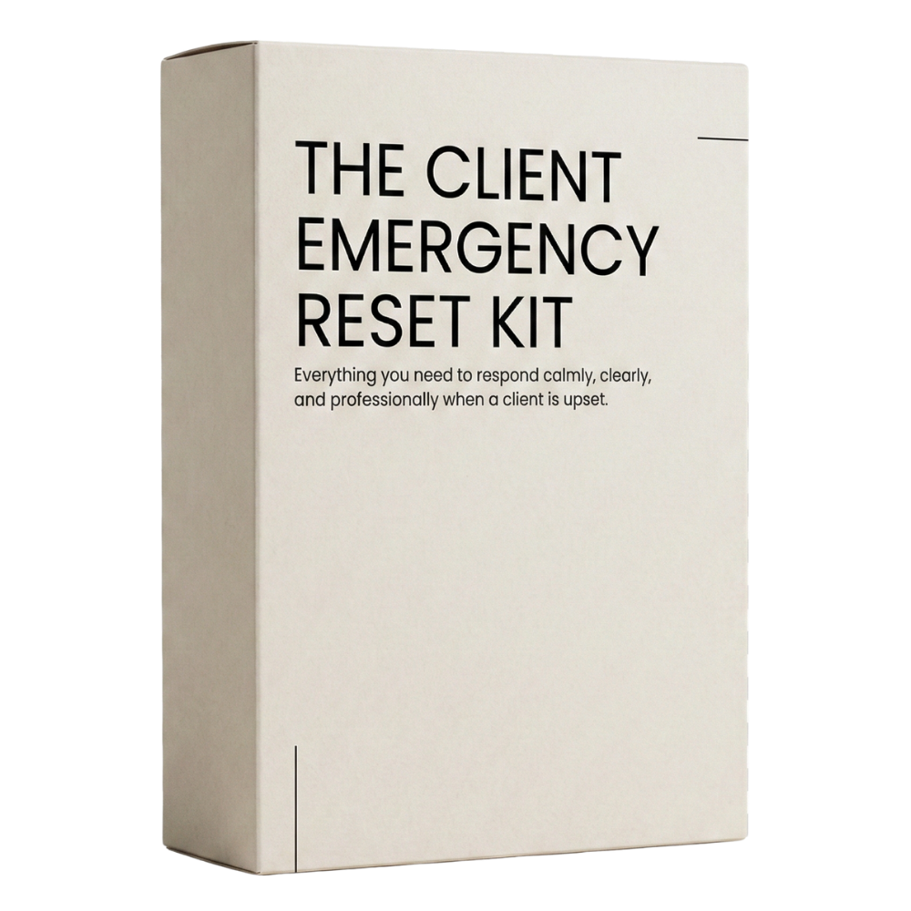 The Client Emergency Reset Kit