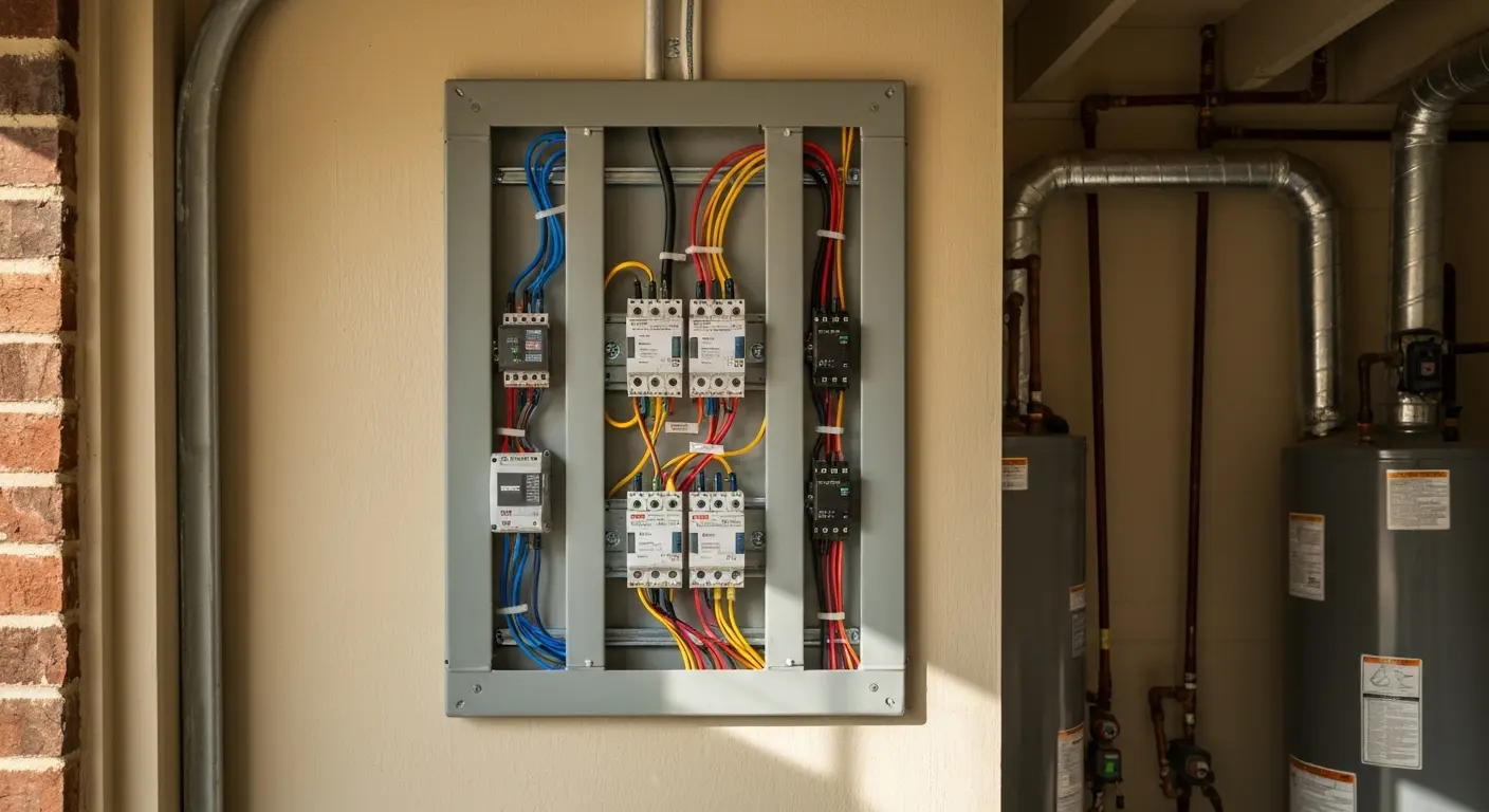 Whole house surge protection installation