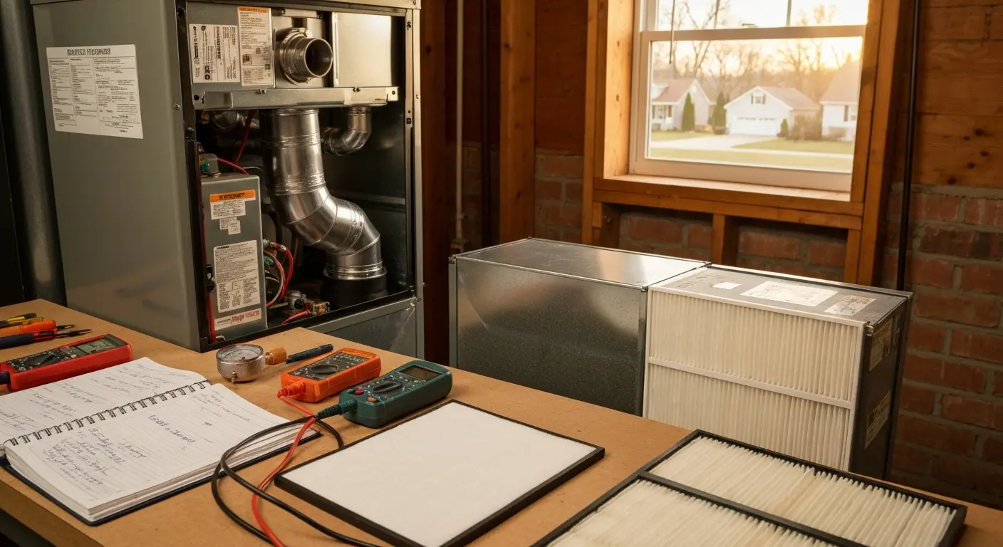 HVAC maintenance check