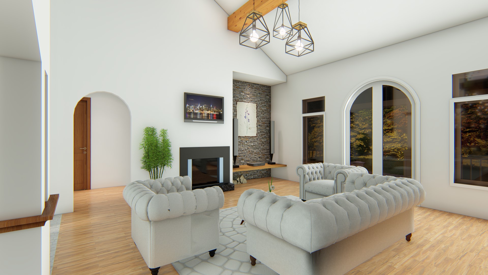 Interior rendering 2