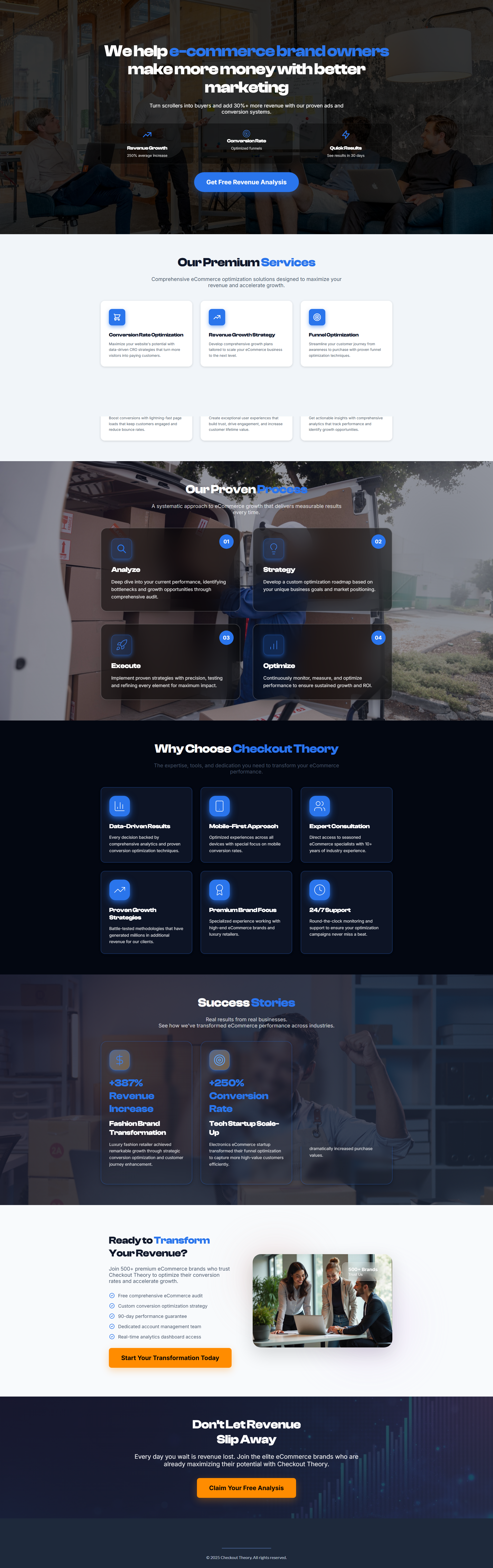 E-commerce Checkout Theory