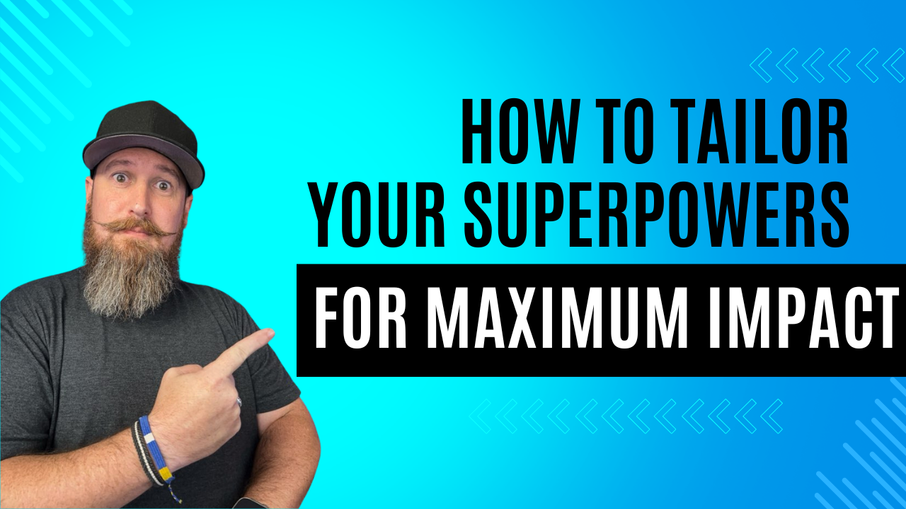 The GIVER Method for Specific Groups: Tailoring Your Superpowers for Different Audiences The GIVER Method for Specific Groups: Tailoring Your Superpowers for Different Audiences