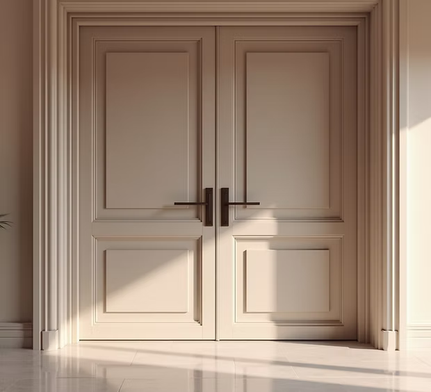 Professional door installation with weatherproofing in Calgary