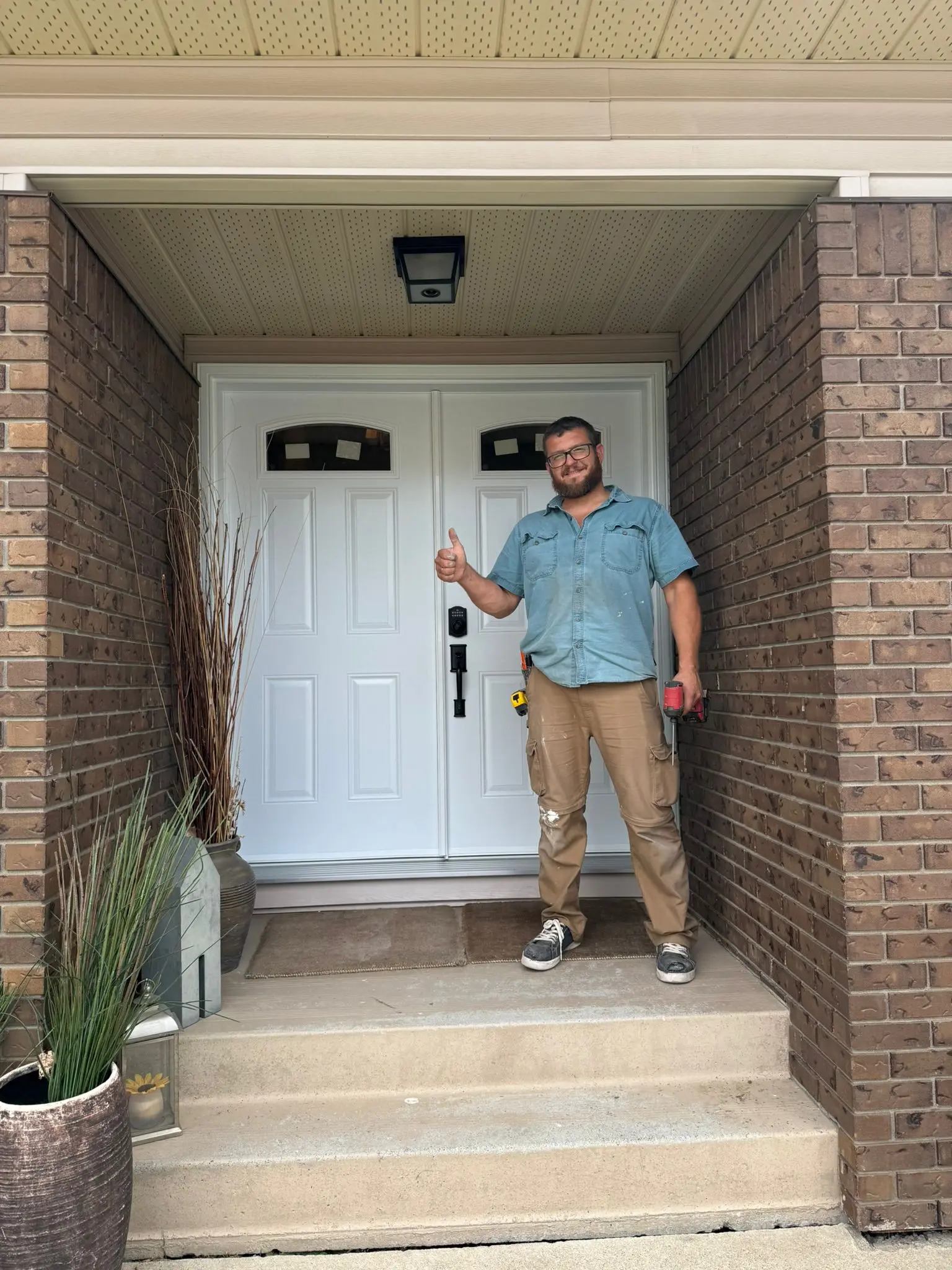 Energy-efficient entry doors