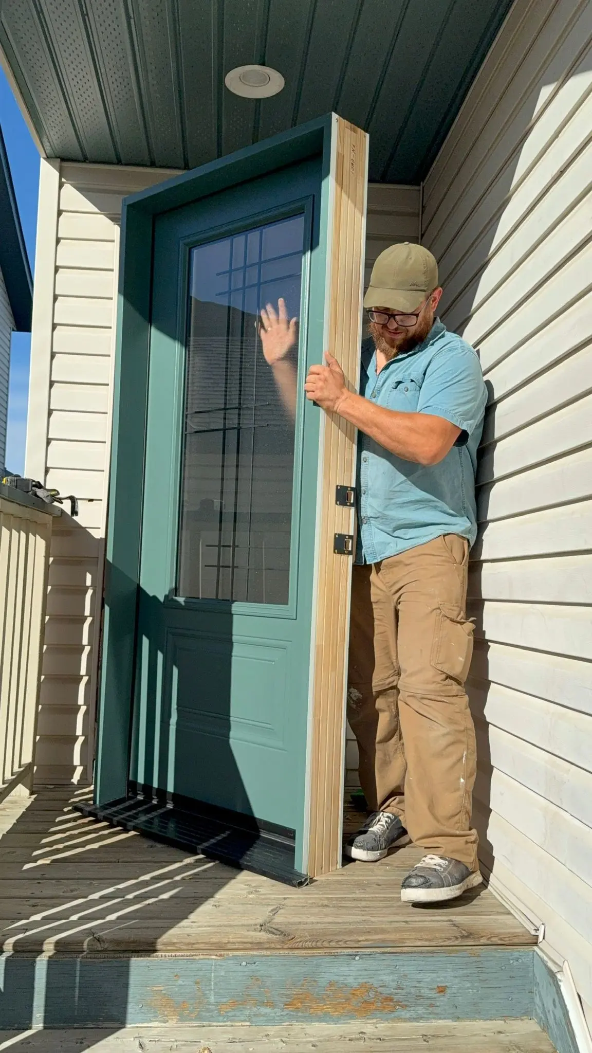 Custom door installation Calgary