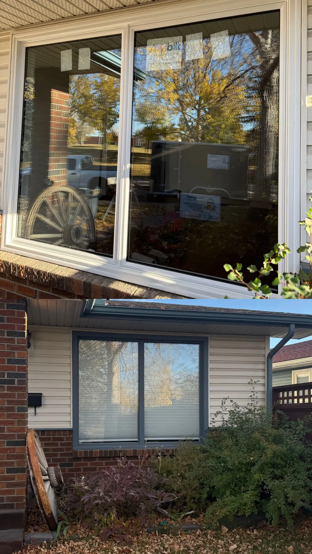 Energy efficient windows before after