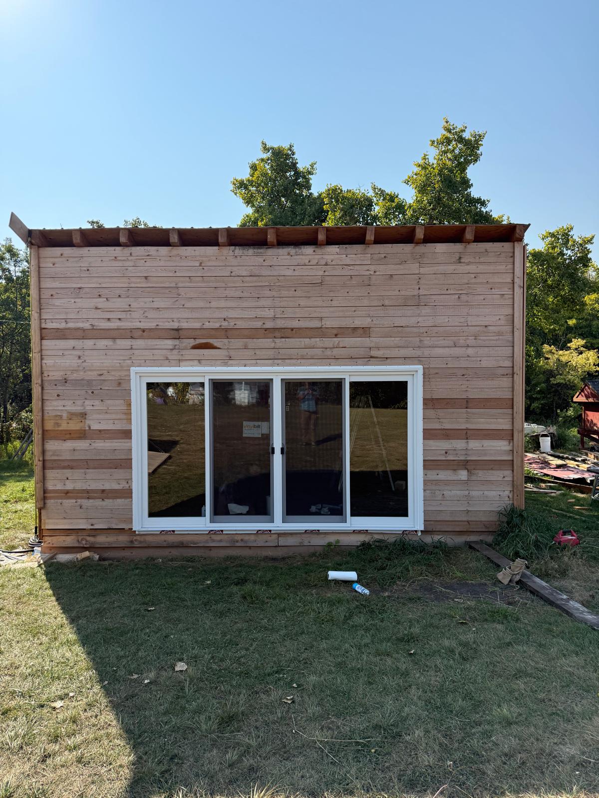 Modern door installation Calgary
