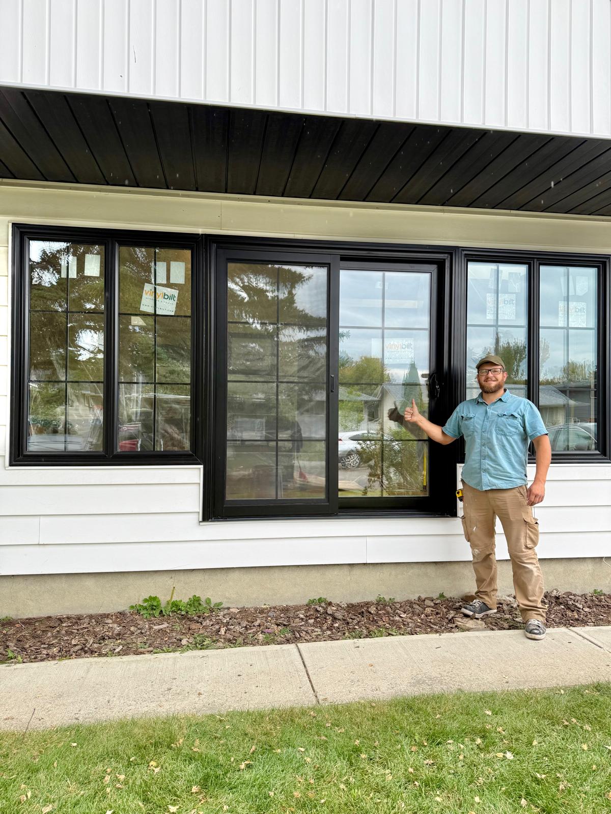 Patio door installation Calgary