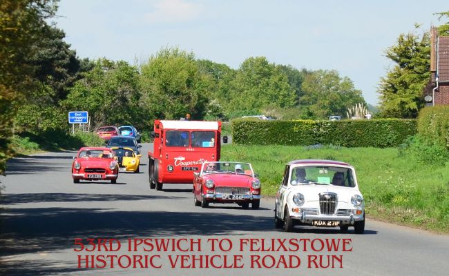  53rd Ipswich to Felixstowe Historic Vehicle Road Run