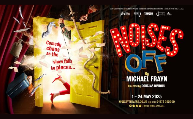 Noises Off – Opening Night at New Wolsey Theatre