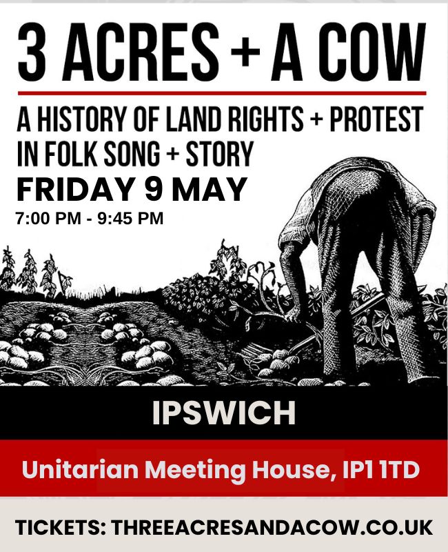 Three Acres and a cow spring tour Ipswicvh