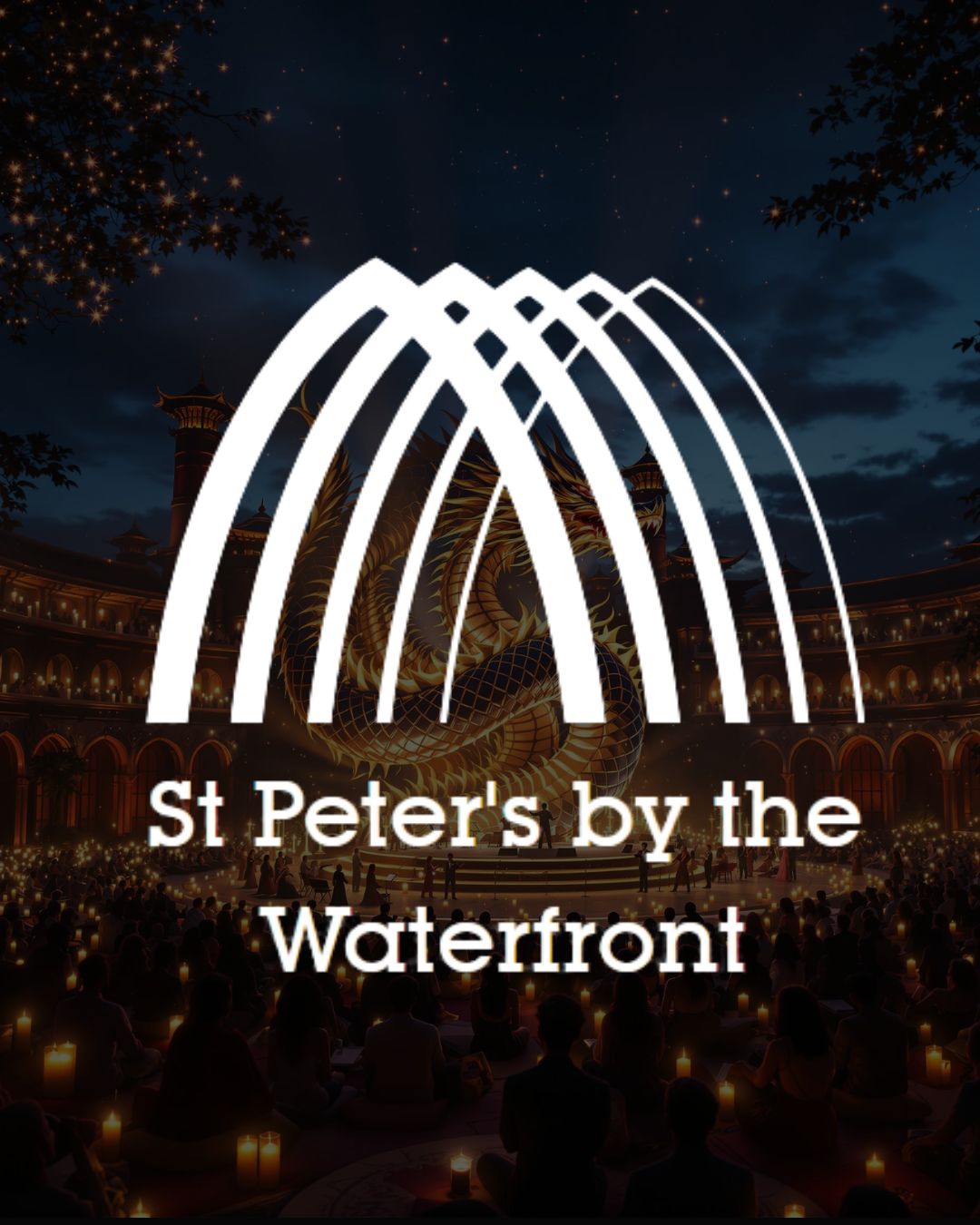 Candle light and dragons at the Ipswich Waterfront