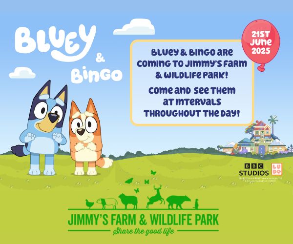 Bluey & Bingo Character Day at Jimmy’s Farm