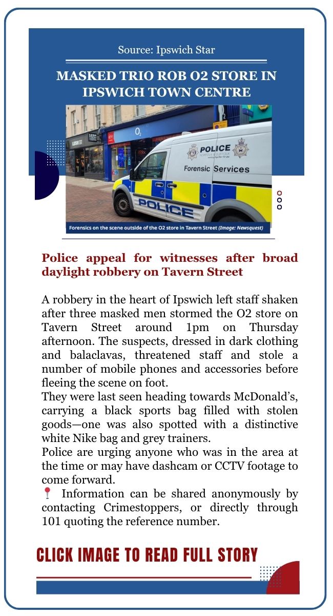 )2 Store Robbed in Broad Daylight