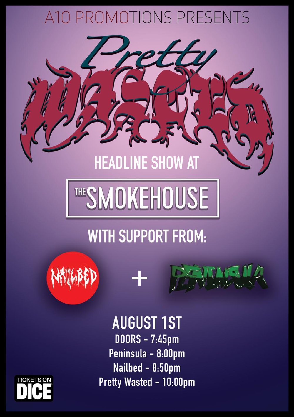 Pretty Wasted Live at The Smokehouse