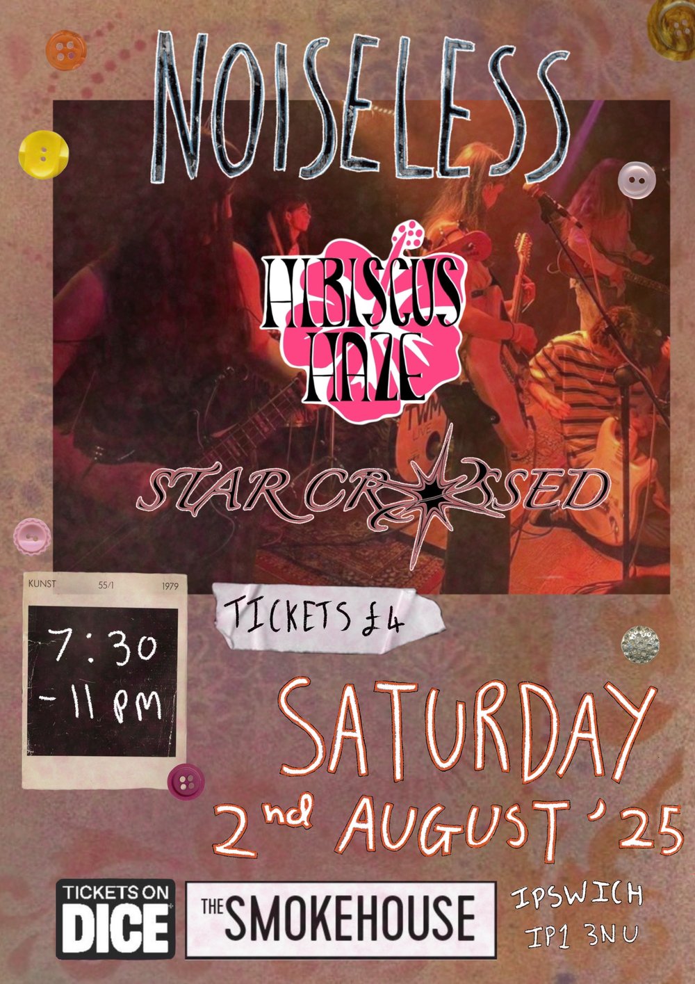 Noiseless + BHibiscusHaze + Starcrossed at The Smokehouse