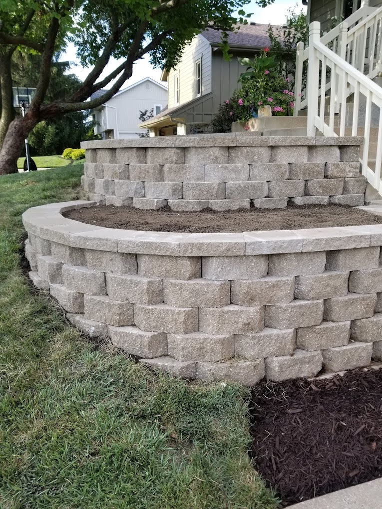 Tiered Retaining Walls