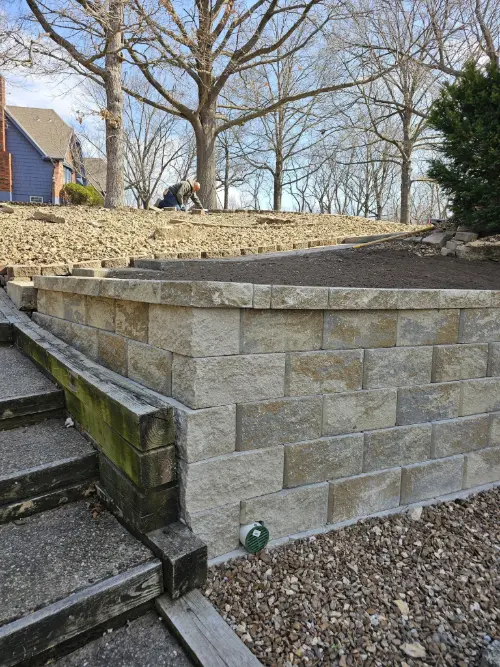 Pavestone Retaining Wall