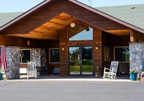 Chicaugon Lake Inn lakeside view