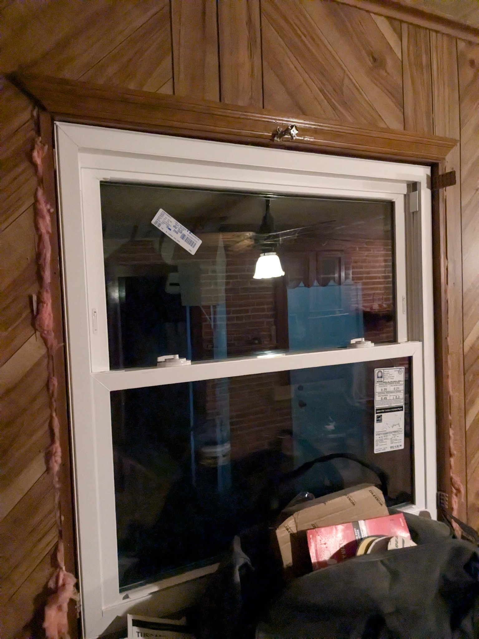 Newly installed window with a durable PVC sill board, providing a clean and long-lasting finish. Newly installed window with a durable PVC sill board, providing a clean and long-lasting finish.
