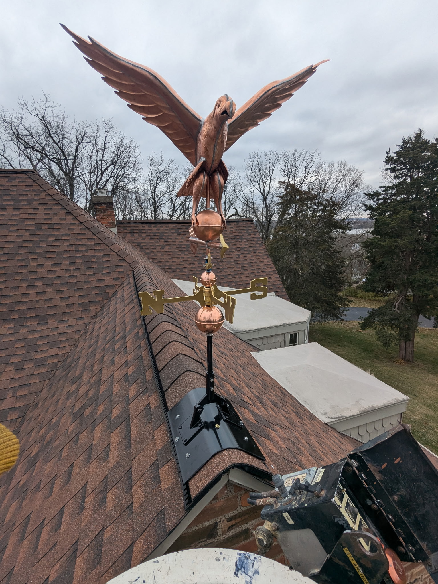 Custom Weathervane Installation in Clinton | Rogis Properties Handyman Services Custom Weathervane Installation in Clinton | Rogis Properties Handyman Services