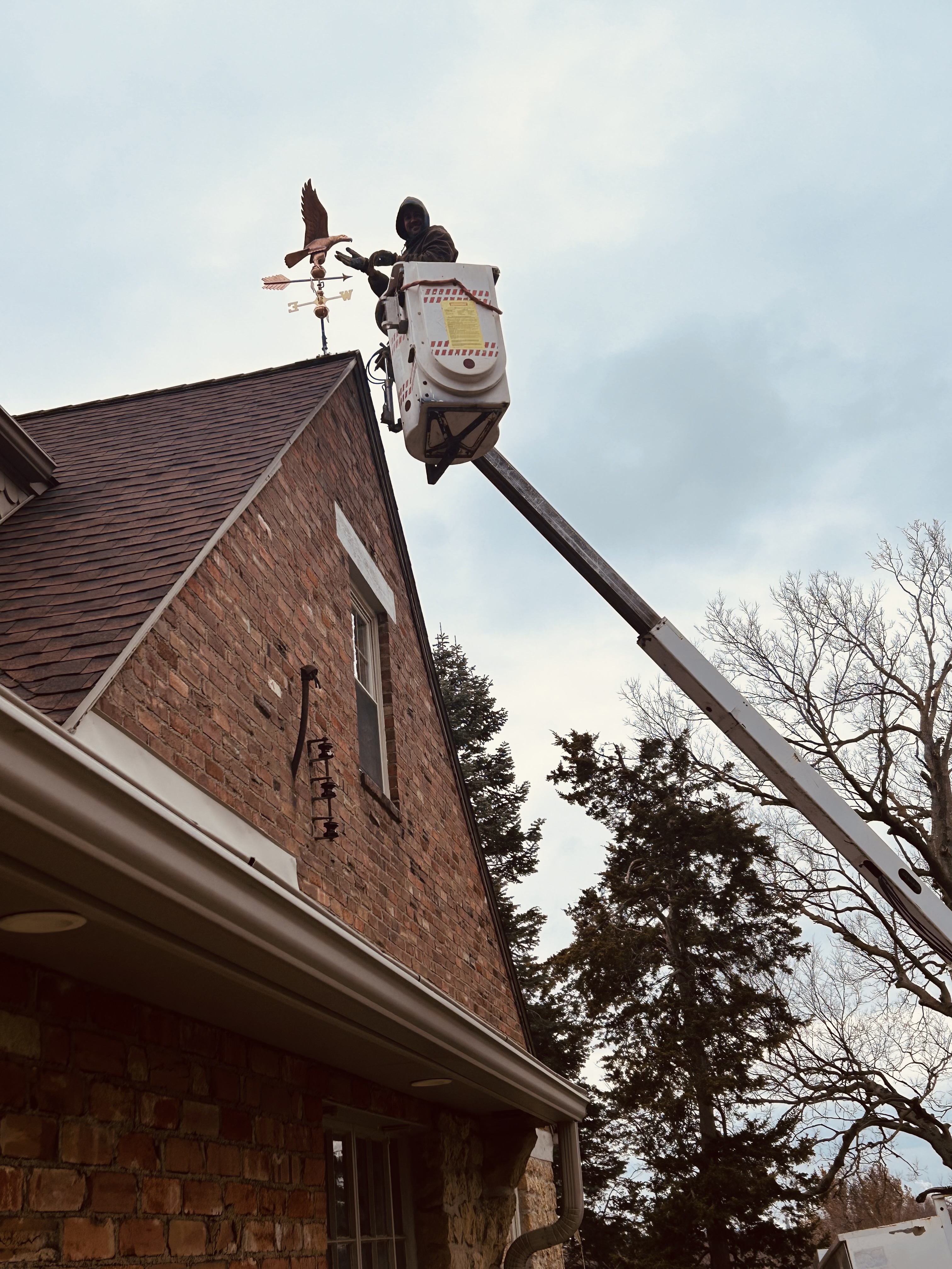 Custom Weathervane Installation in Clinton | Rogis Properties Handyman Services Custom Weathervane Installation in Clinton | Rogis Properties Handyman Services