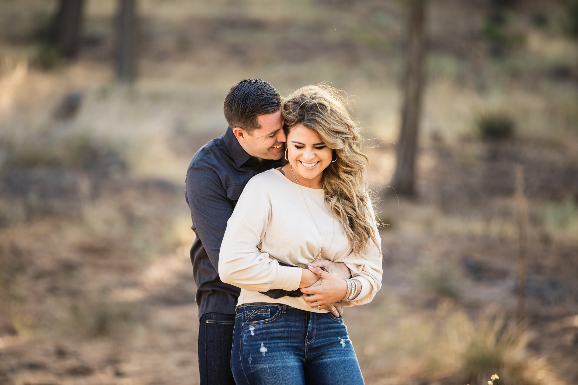Couple engagement photo