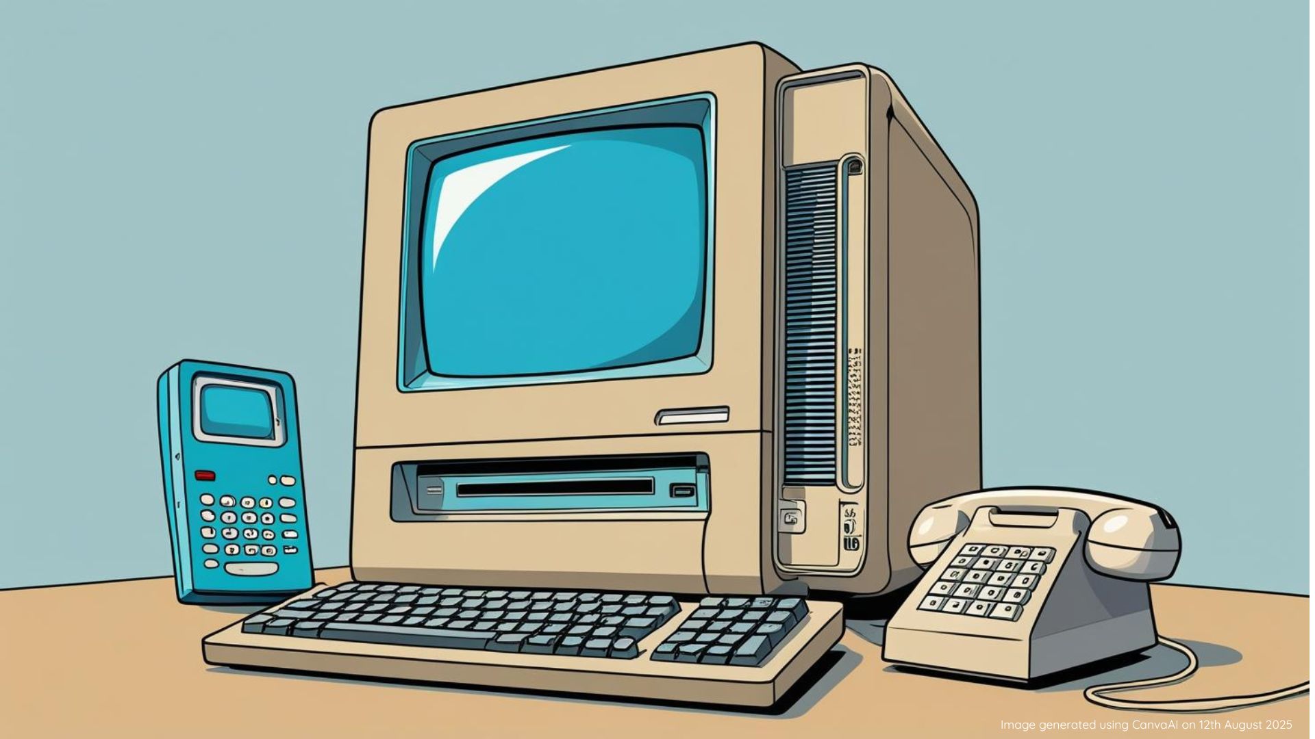 Old technology e-wate Old technology e-wate