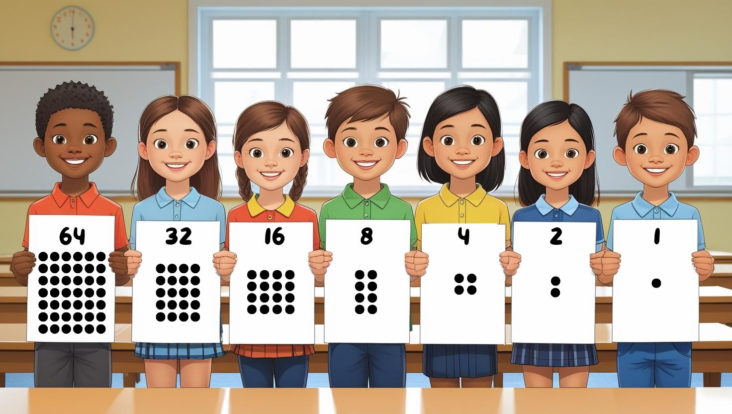 Binary Unplugged activity in action