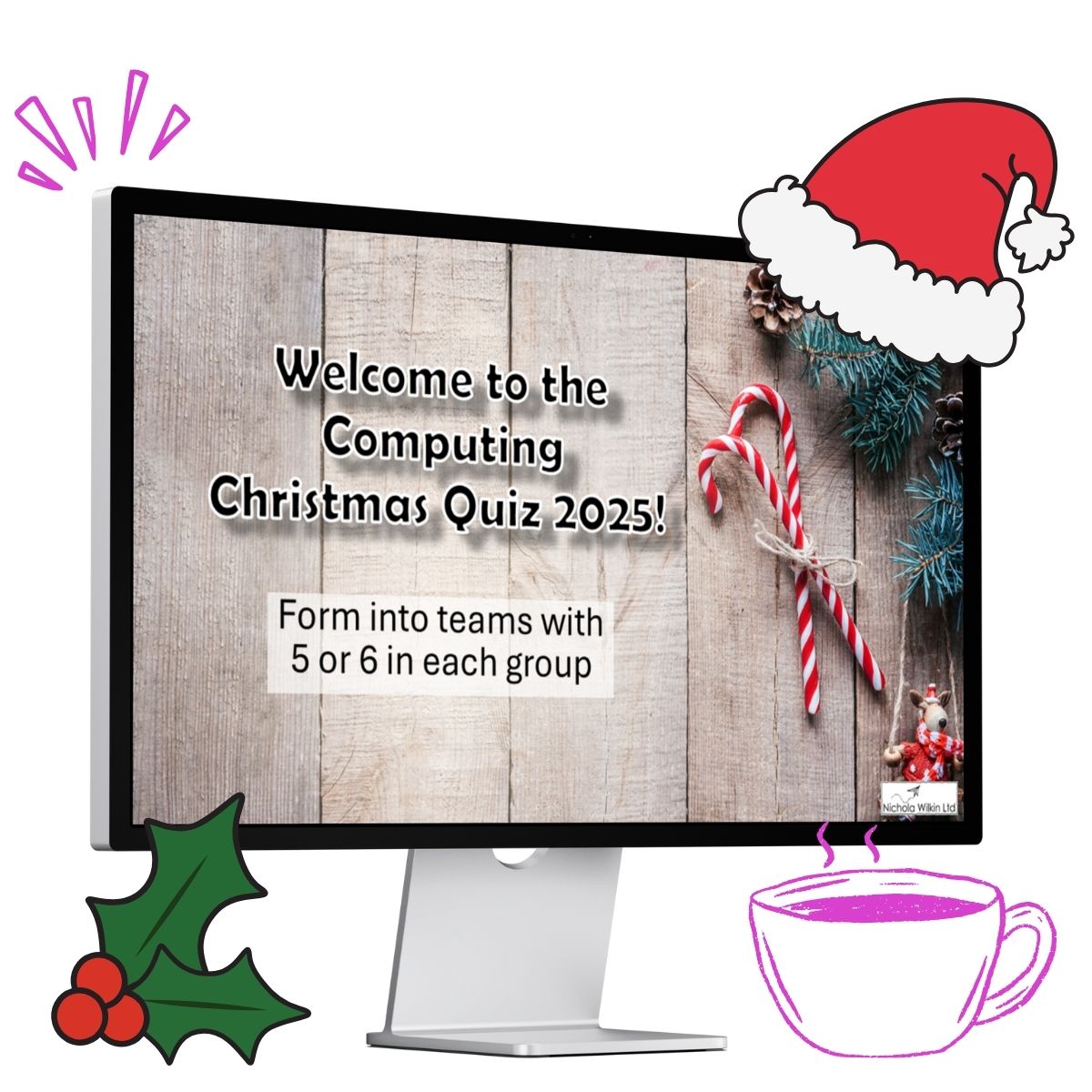 Christmas Computing Quiz 2025 by Nichola Wilkin