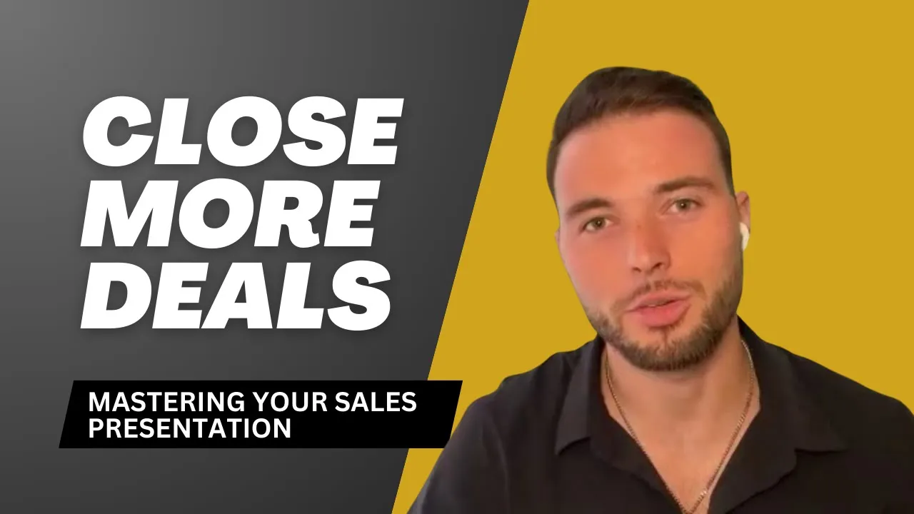 Close More Deals / How to Make Your Sales Presentation Close More Deals / How to Make Your Sales Presentation