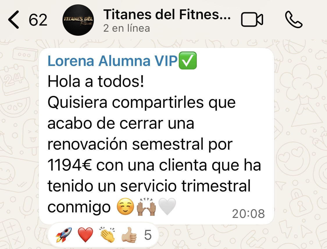 Testimonio de @lorenagandini.coach