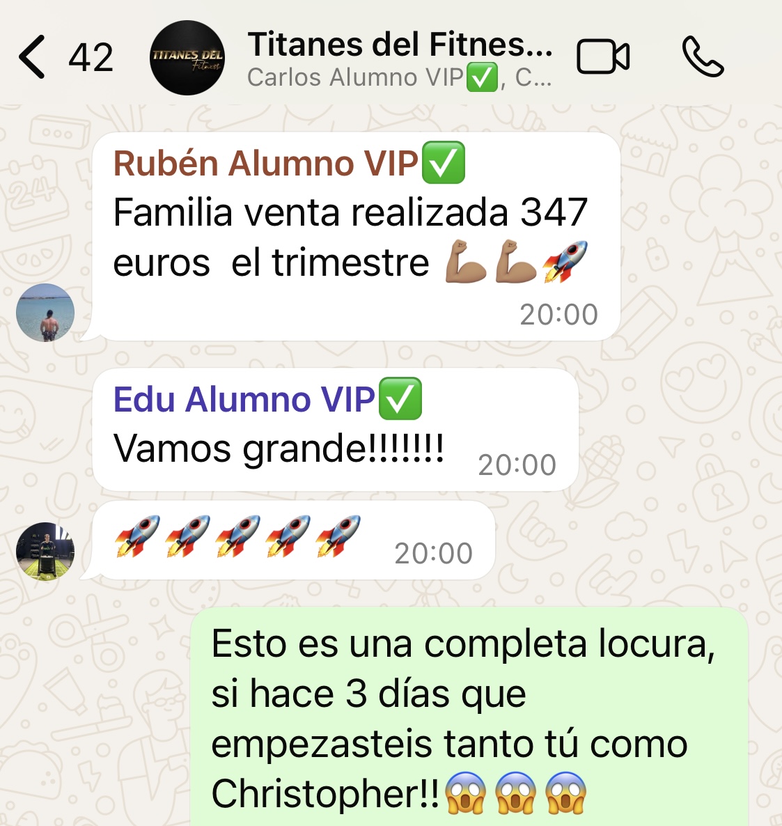 Testimonio de @rubenpcoach