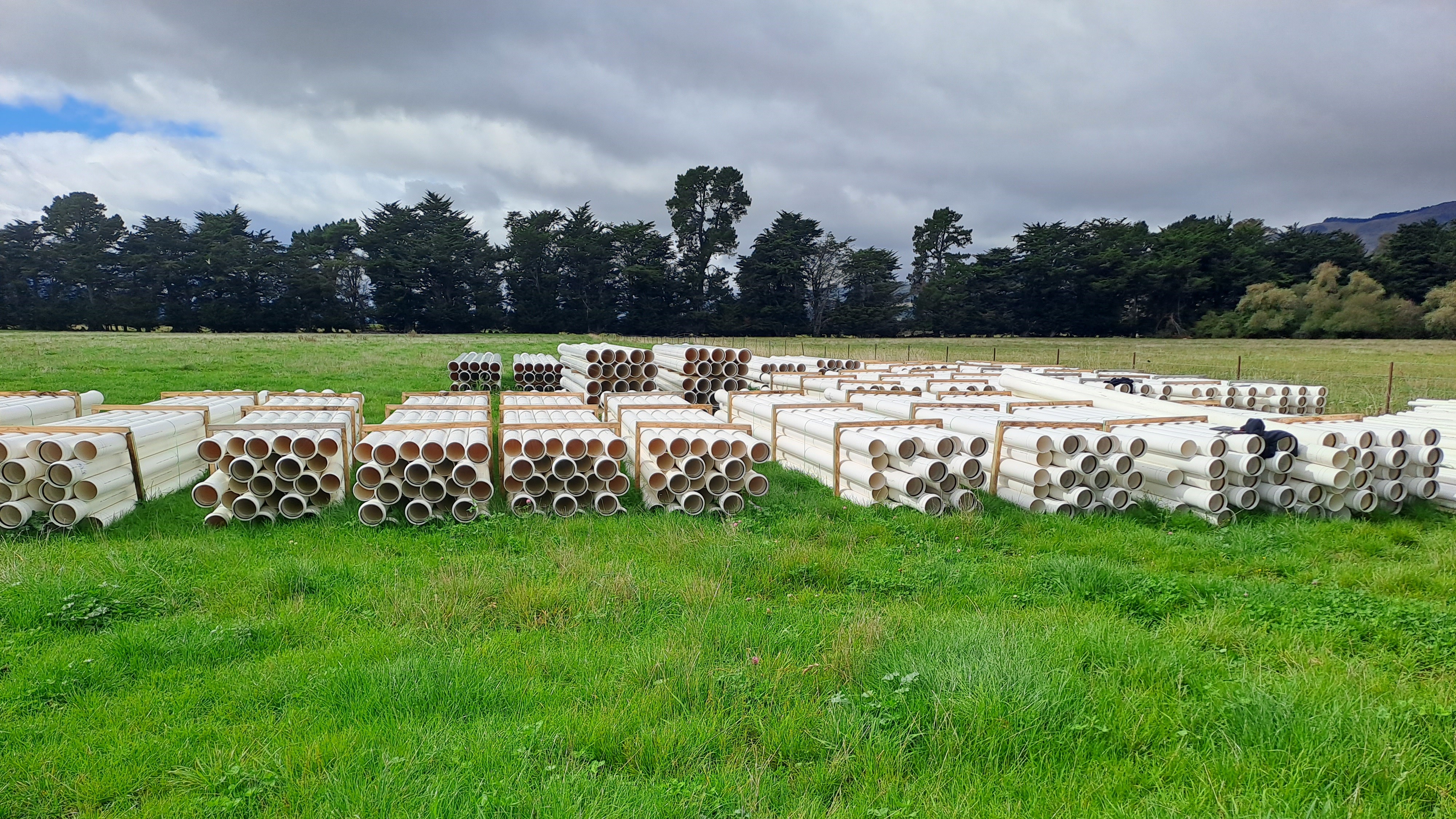 Kilometers of PVC pipeline Kilometers of PVC pipeline