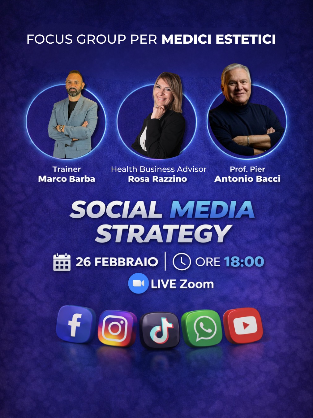 Marketing Medico Estetico: Focus Group Live Marketing Medico Estetico: Focus Group Live